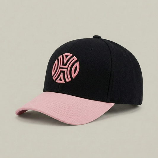Hatgoods HH Cap – Black / Pink