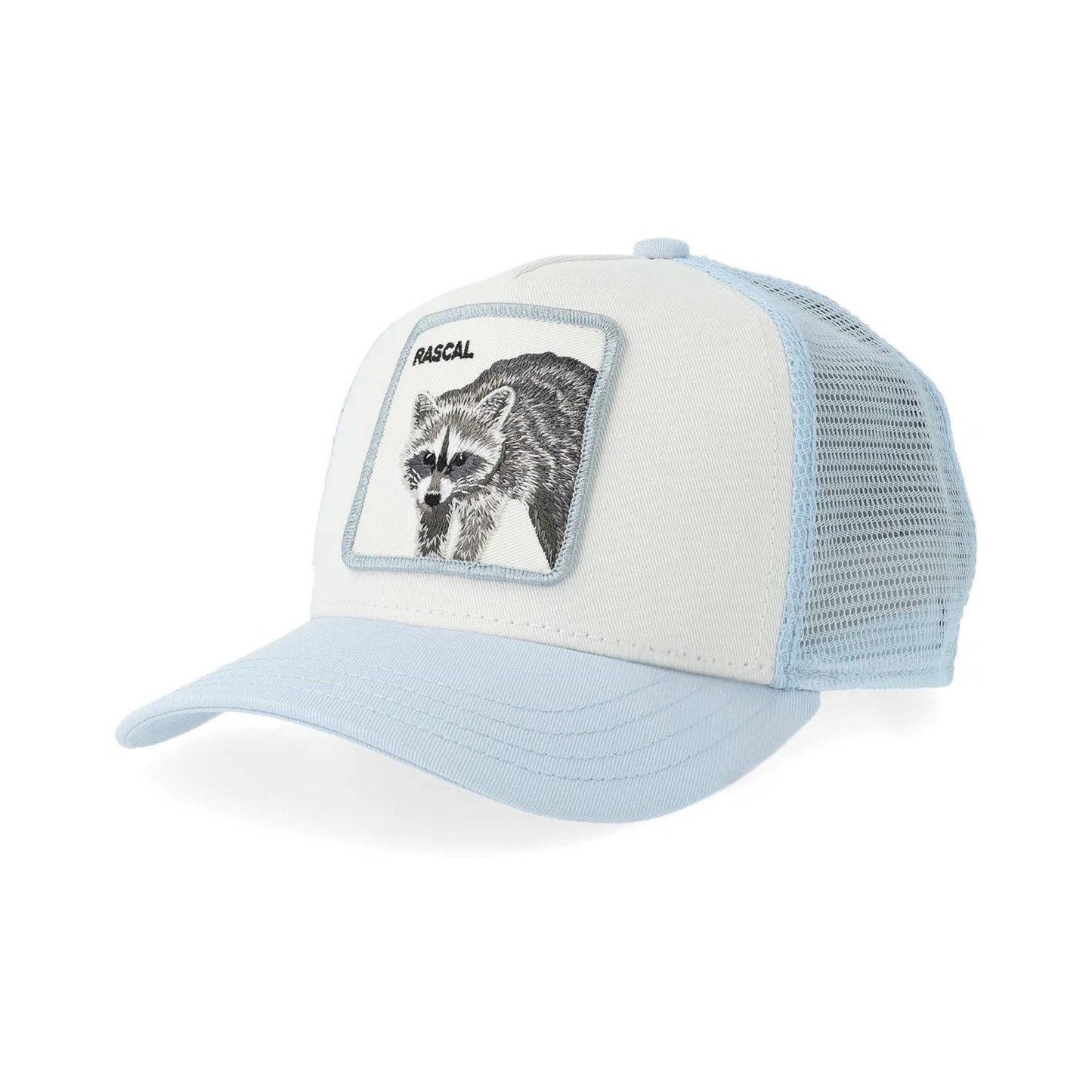 Rascal Trucker – White / Light Blue