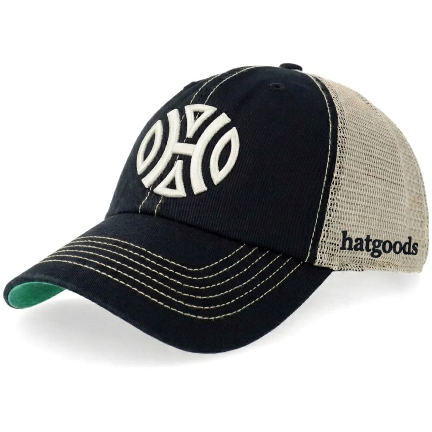 Hatgoods Bangladesh Black Pink Trucker Cap