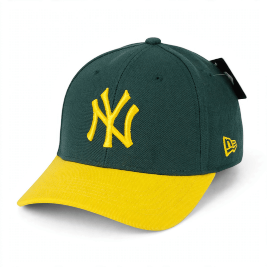 New Era New Era NY Yankees Dark Green & Yellow Two-Tone Cap