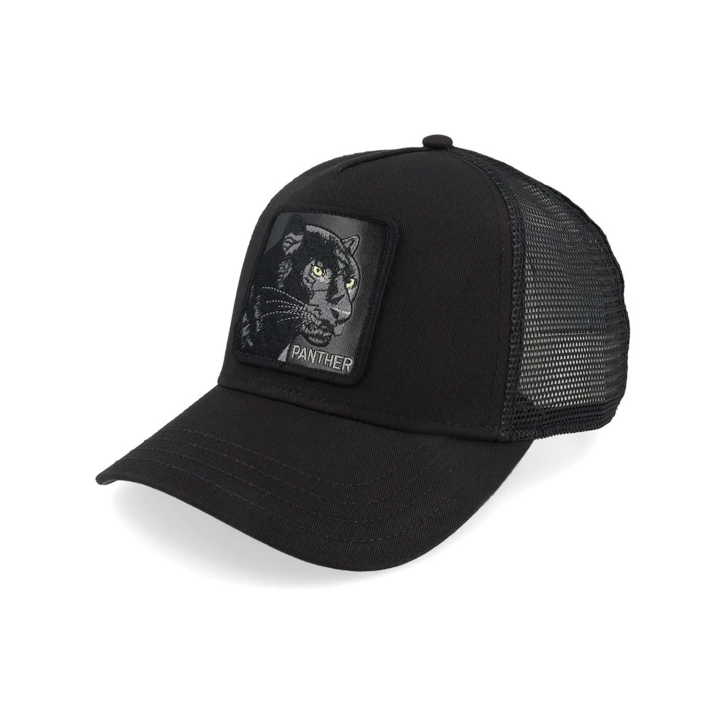 Panther Trucker – Black / Dark Patch