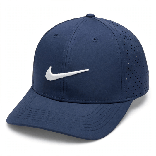 Nike Nike Perforated Swoosh Cap - Navy Blue