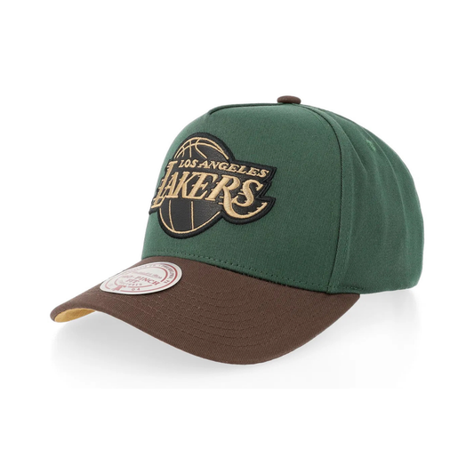 Lakers Snapback – Green / Brown
