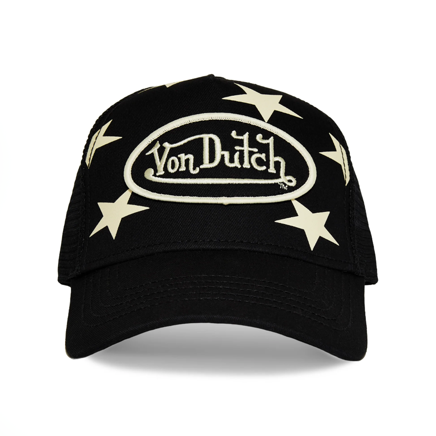 Von Dutch Trucker – Stars / Black / Cream Patch