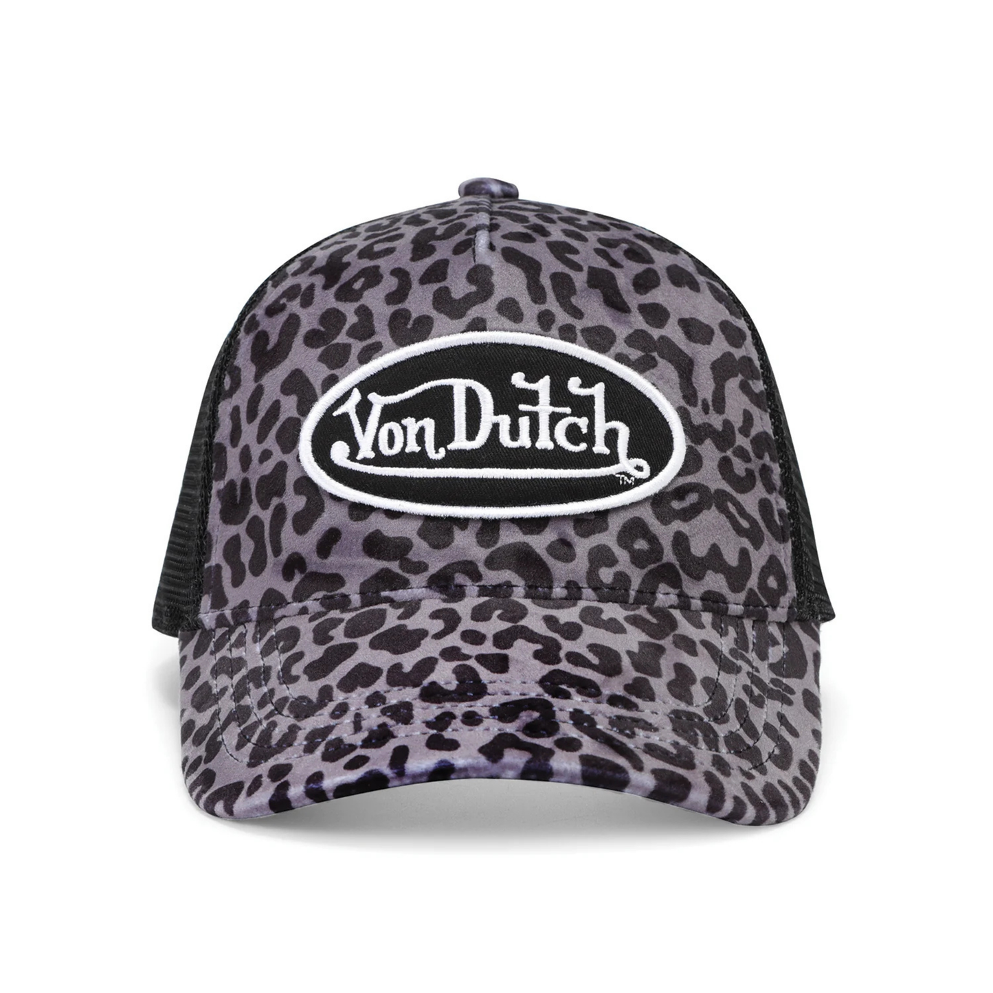 Von Dutch Trucker – Leopard Grey / Black
