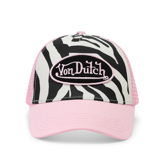 Von Dutch Trucker – Zebra / Pink