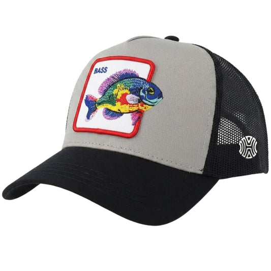 Bass Fish Trucker Cap