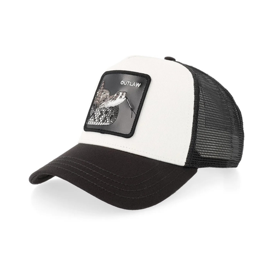 Outlaw Trucker – White / Black