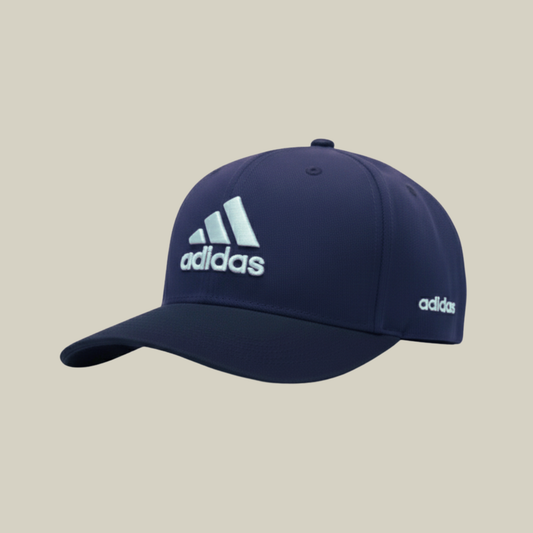 Adidas – Navy Flat Bill Snapback