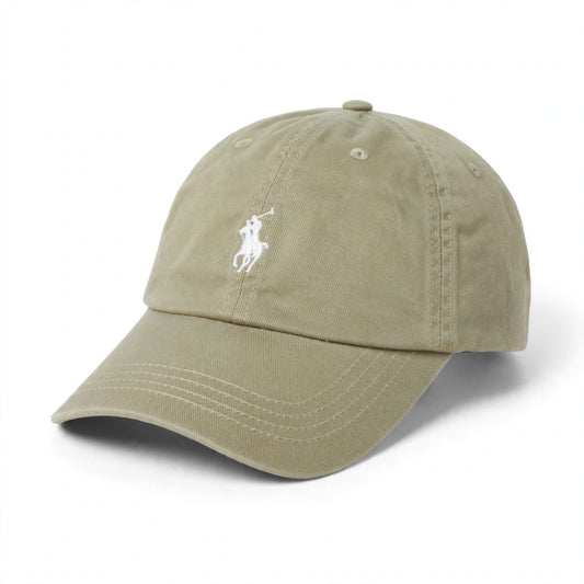 Polo Ralph Lauren Khaki Chino Baseball Cap