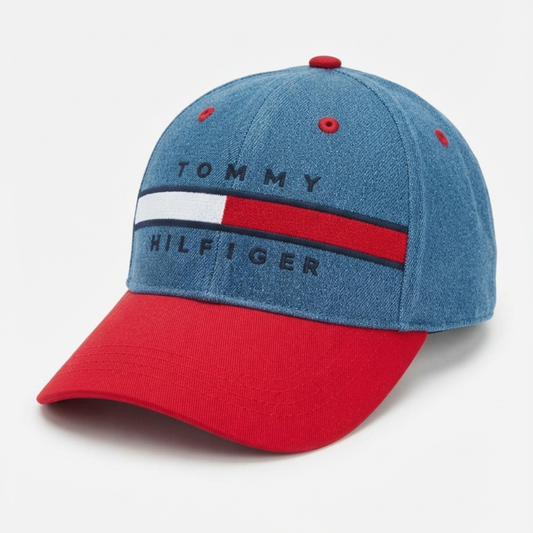 Tommy Hilfiger Jeans And Red Brim