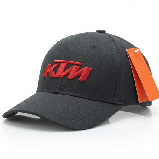 Official KTM Embroidered Black Baseball Cap
