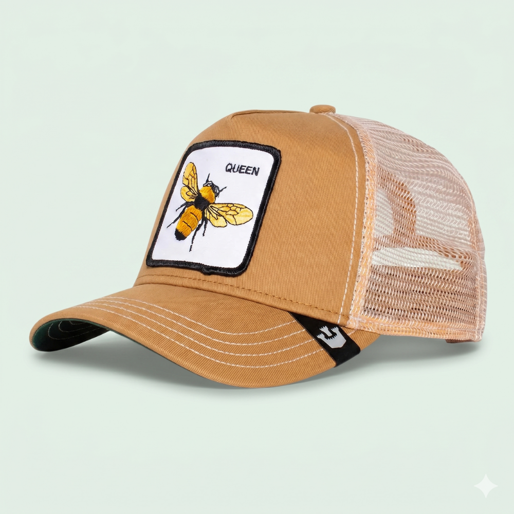 Queen Bee Trucker – Camel