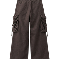 Coffee 6 Pocket Baggy Pant