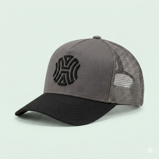 Hatgoods HH Trucker – Grey / Black