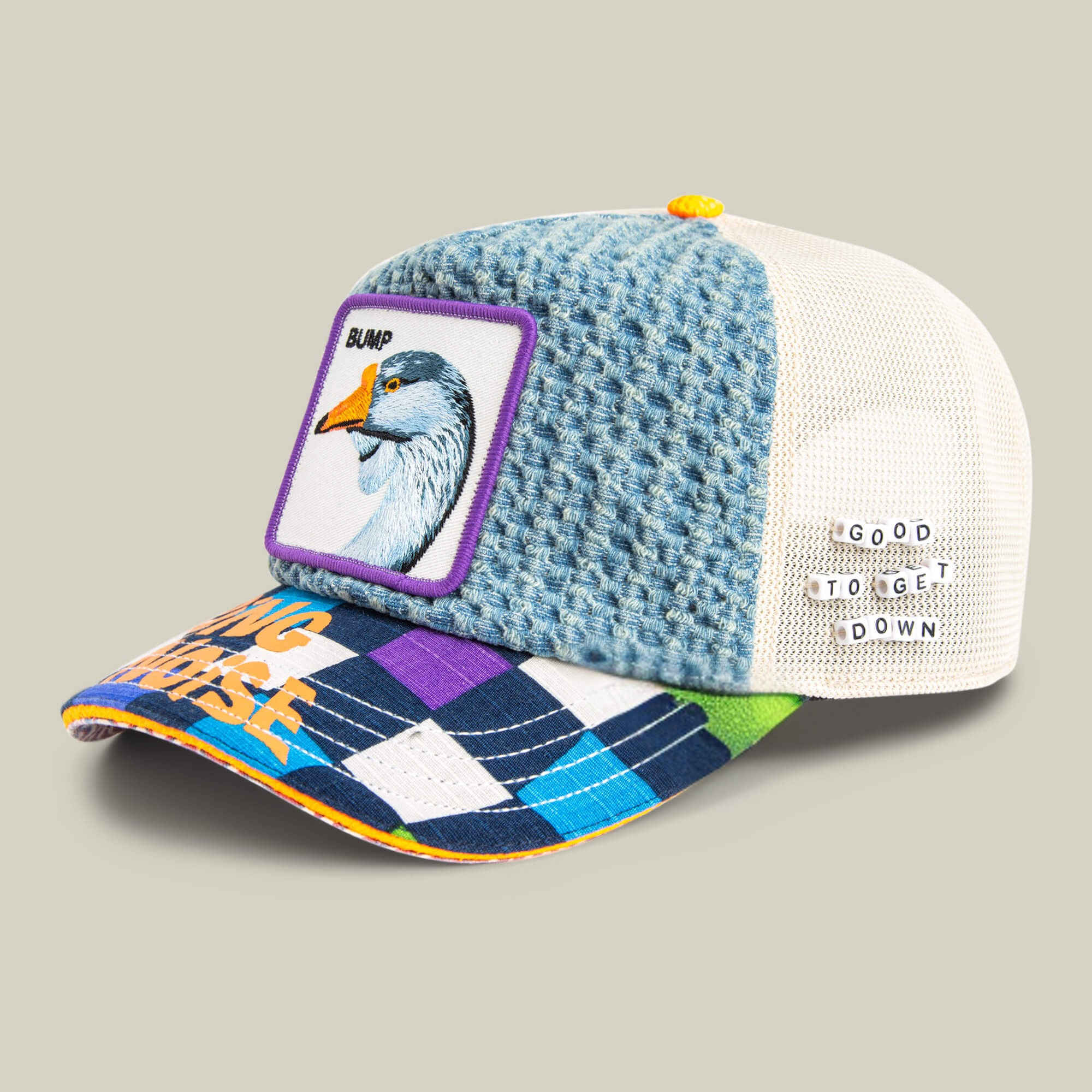 Bump Goose – Mixed Media Trucker