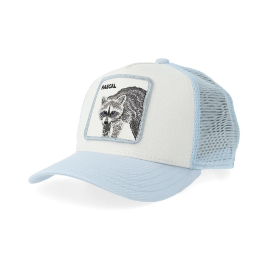 Rascal Trucker – White / Light Blue