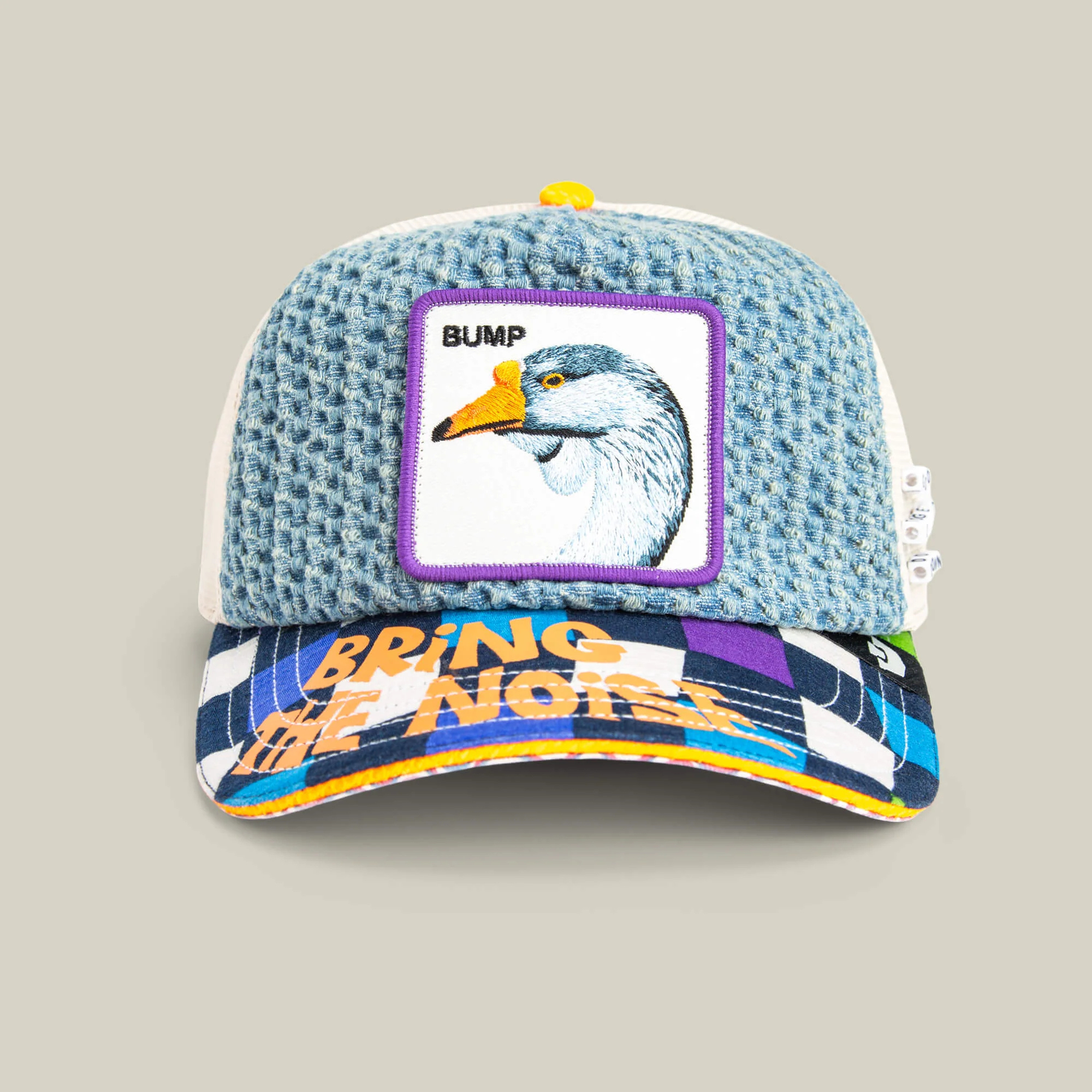Bump Goose – Mixed Media Trucker
