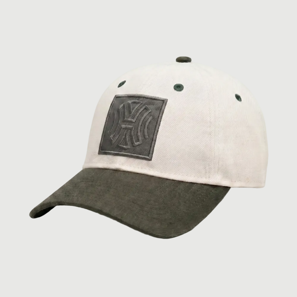 Hatgoods HH Cap – Cream / Olive