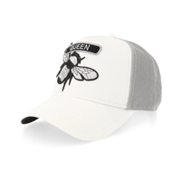 Queen Trucker – White / Grey