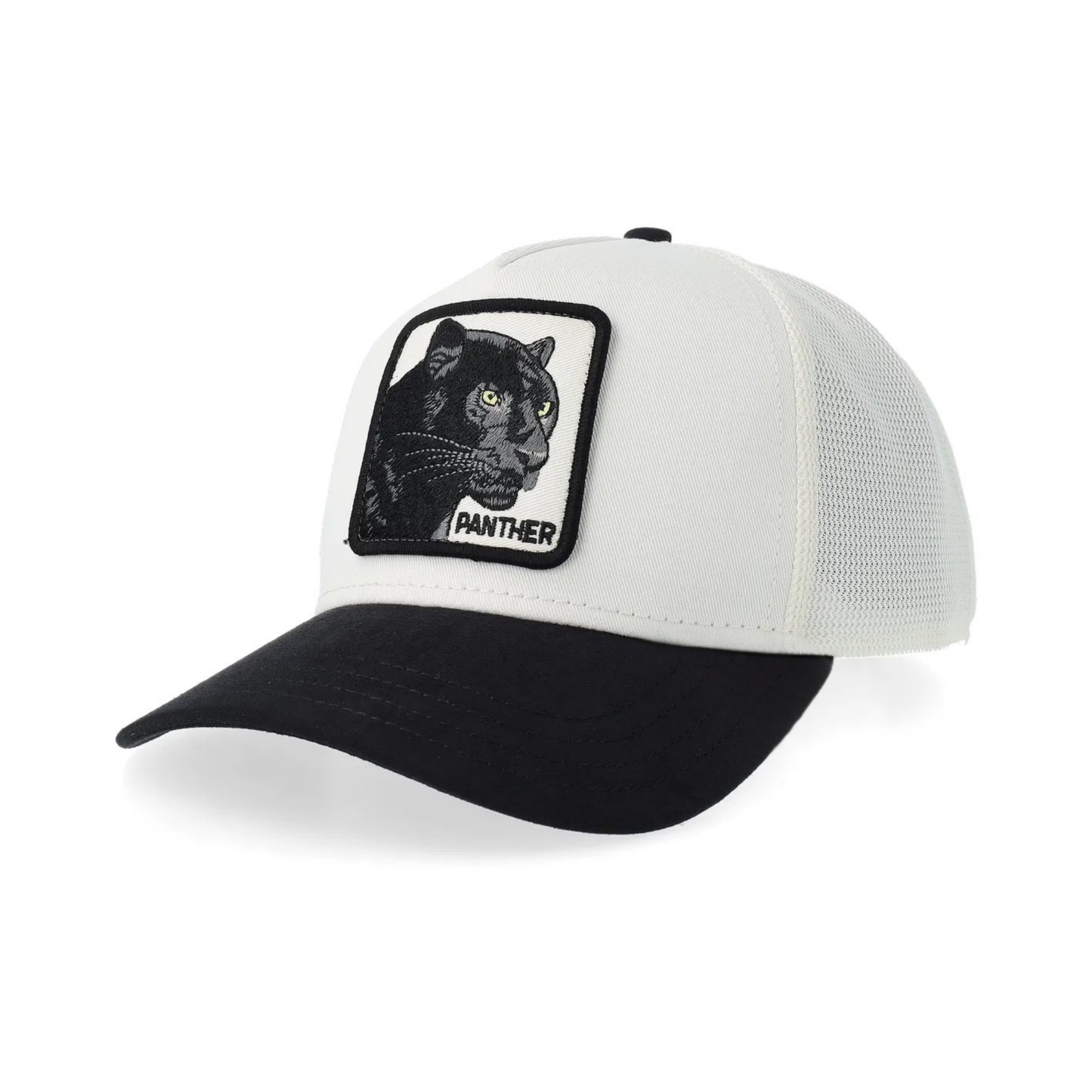 Panther Trucker – White / Black