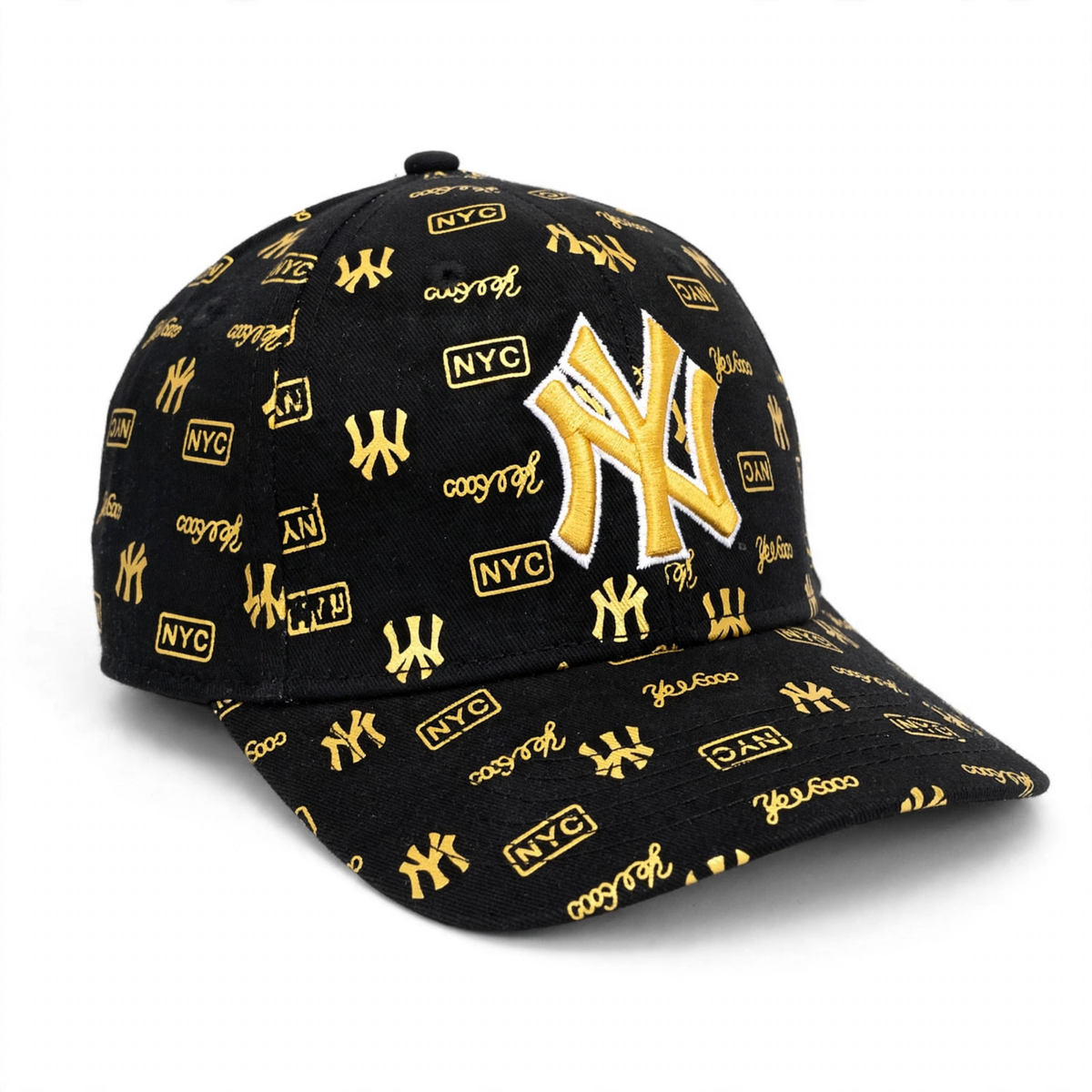 NY Yankees Green & Yellow Two-Tone Baseball Cap