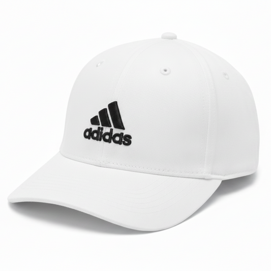 Puma Black & White Formstripe Logo Baseball Cap