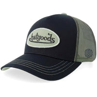 Arsenal Cannon Tonal Black Trucker Cap