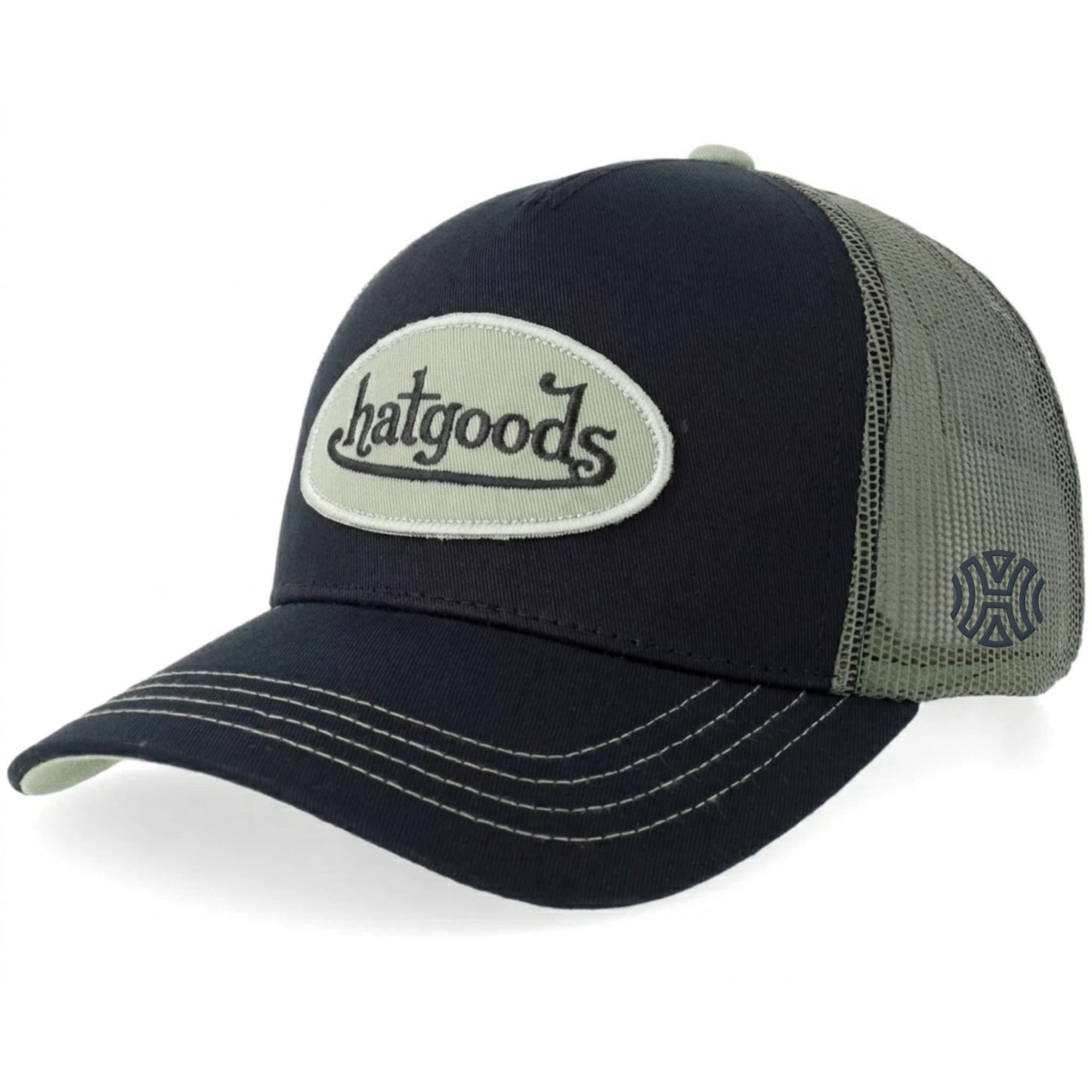 Arsenal Cannon Tonal Black Trucker Cap