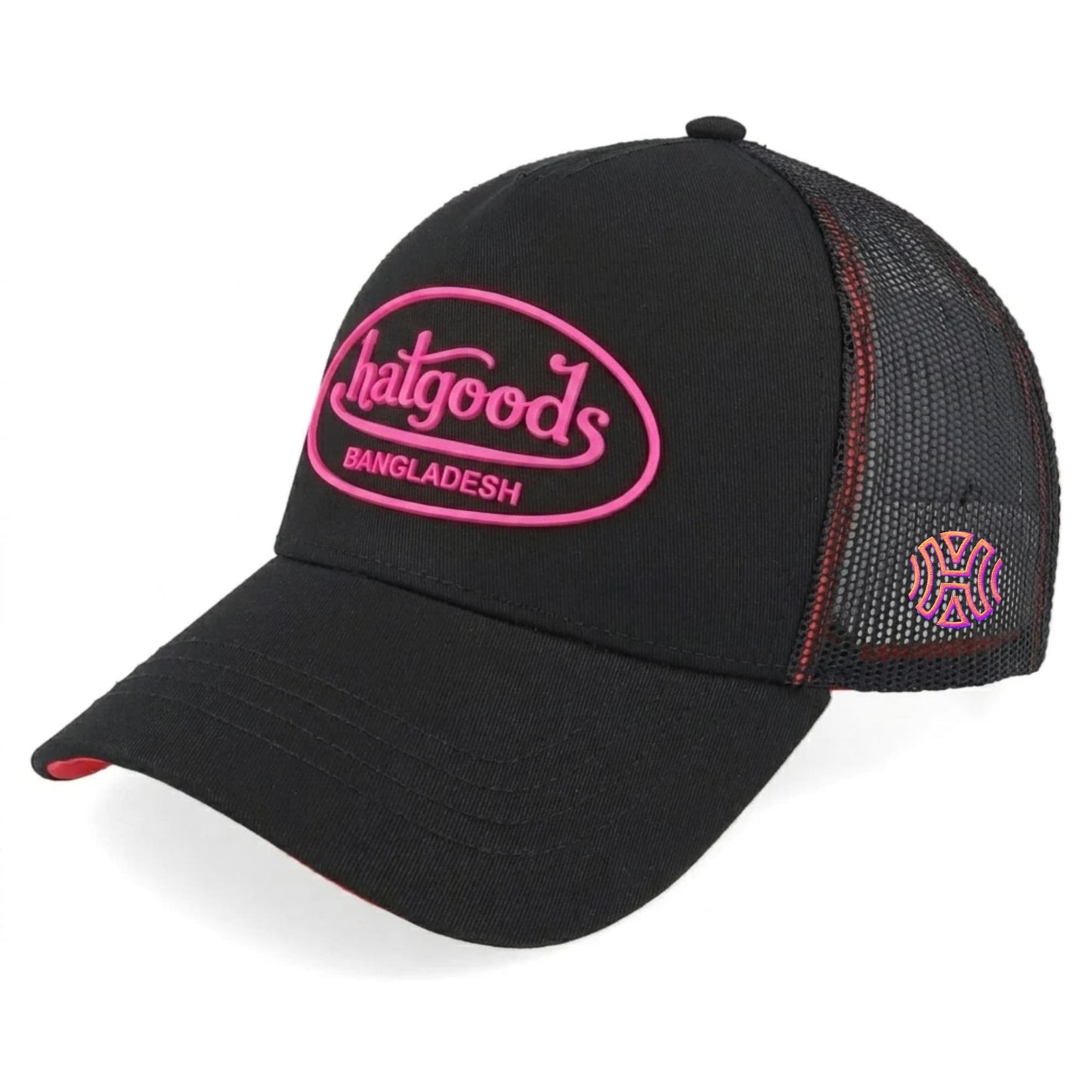 HG Monogram Vintage Navy Trucker Cap