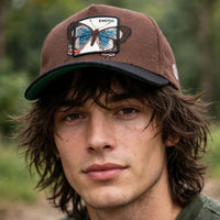 Exotic Butterfly Cap