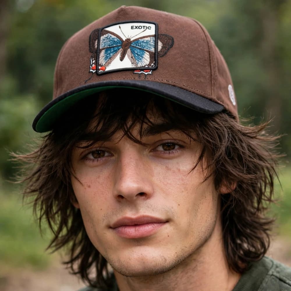Exotic Butterfly Cap