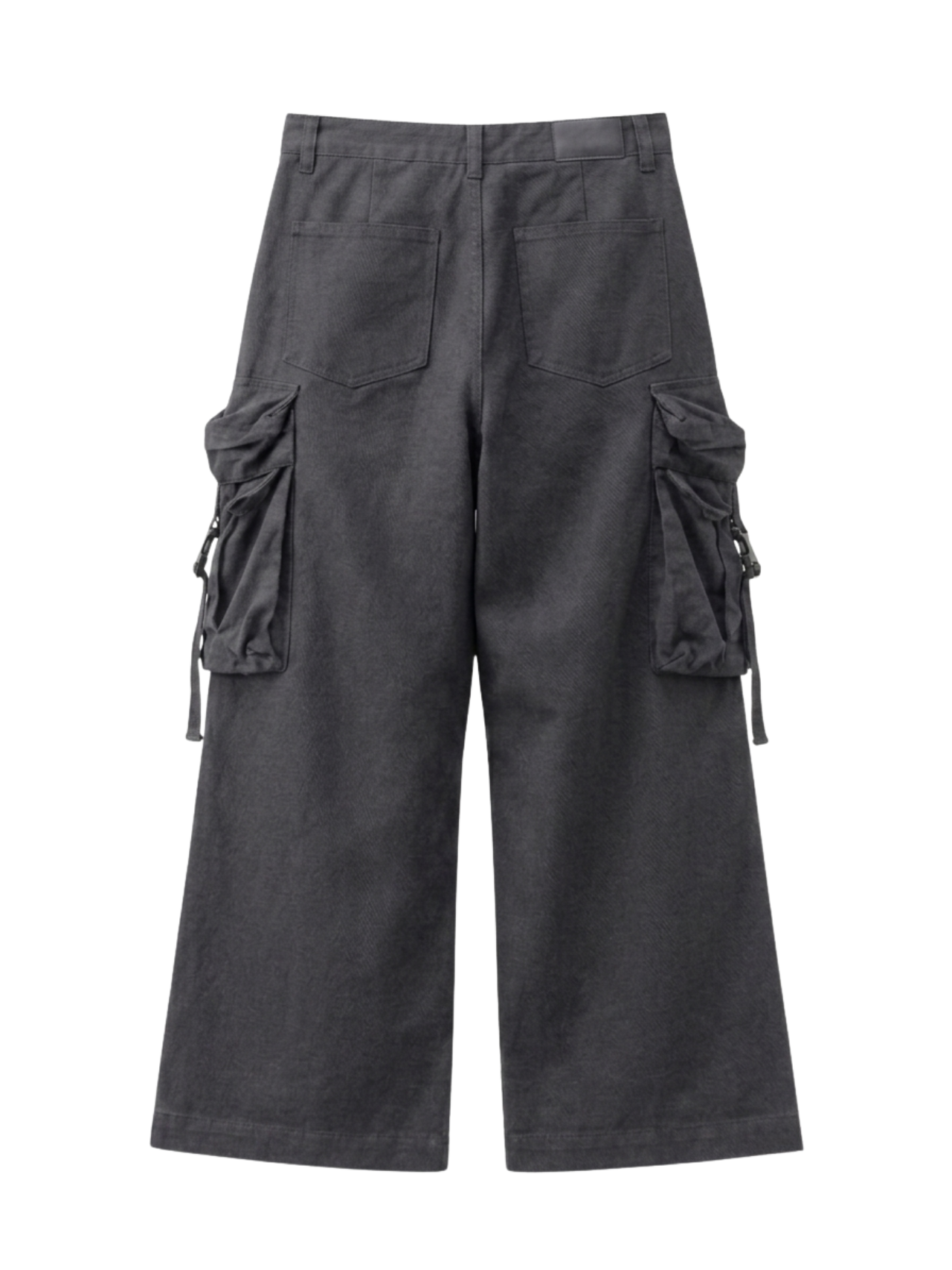 Grey 6 Pocket Baggy Pant