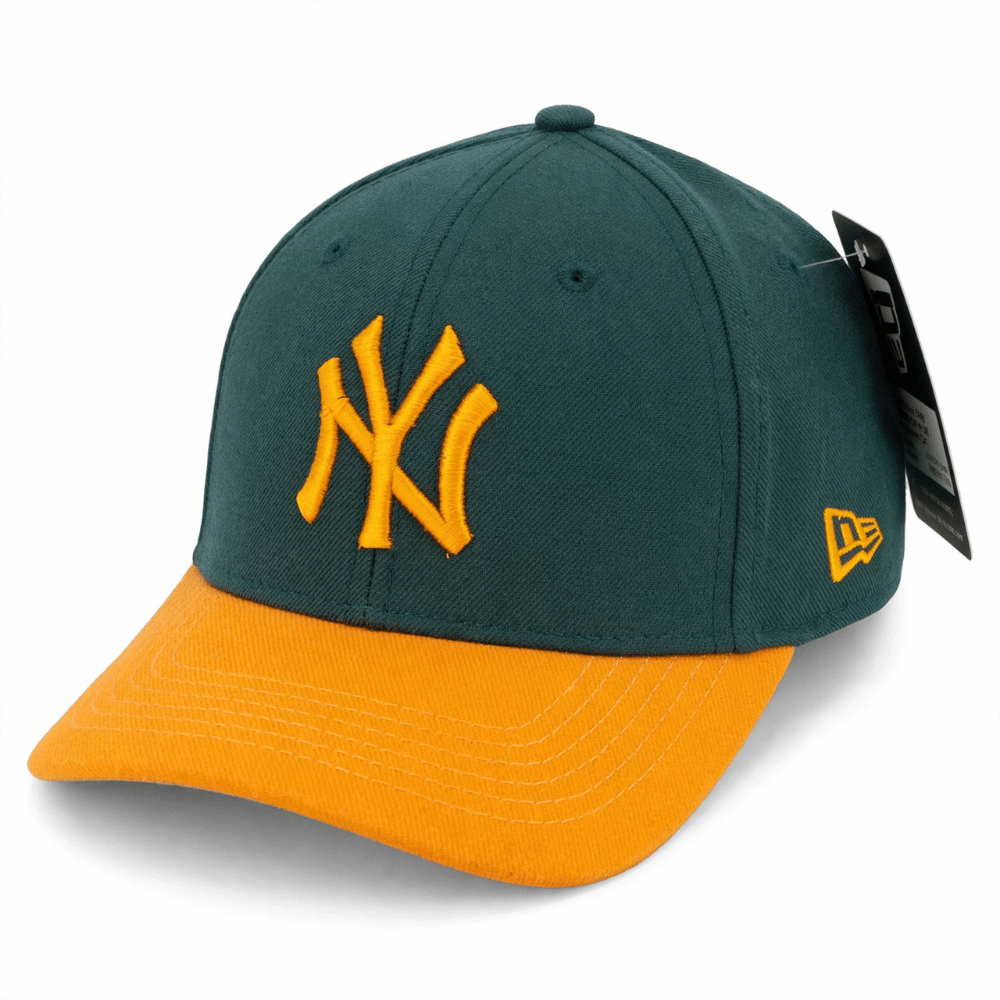 New Era New Era NY Yankees Forest Green & Orange Two-Tone Cap