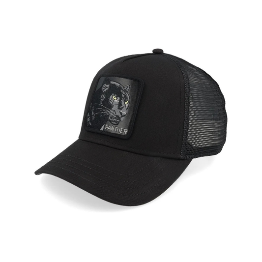 Panther Trucker – Black / Dark Patch