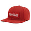 Number 5 Perforated Black Rope Cap