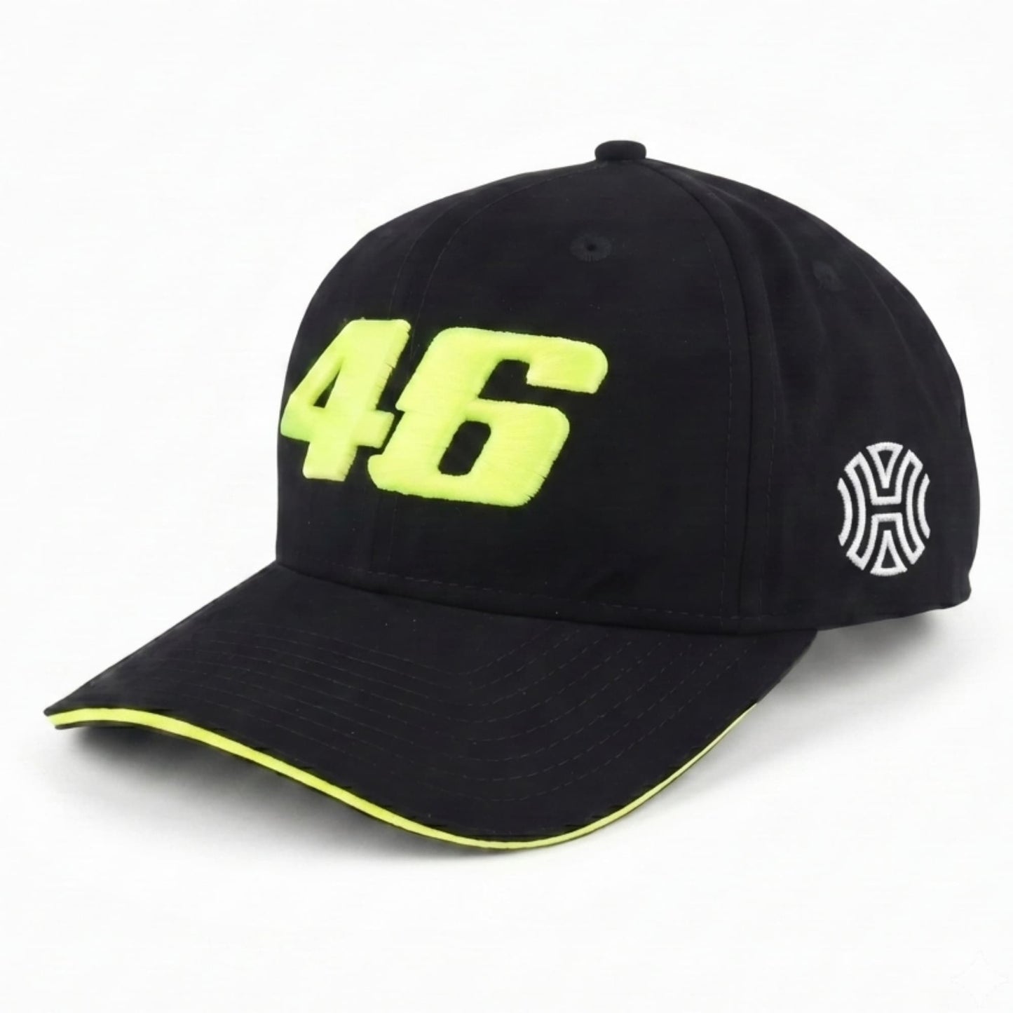 No 46 Cap Black Neon Yellow – Hatgoods Bangladesh