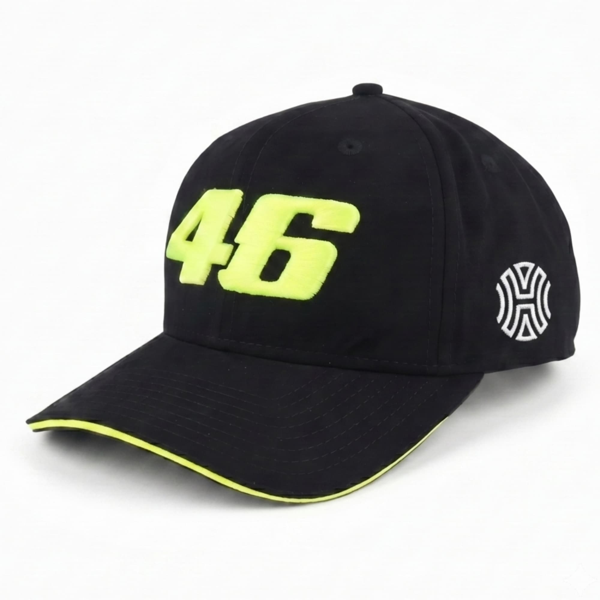 No 46 Cap Black Neon Yellow – Hatgoods Bangladesh