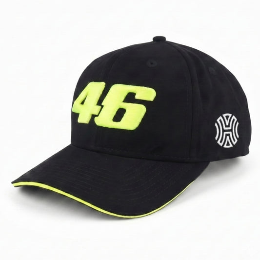 No 46 Cap Black Neon Yellow – Hatgoods Bangladesh