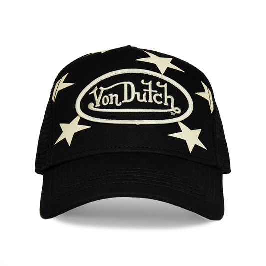 Von Dutch Trucker – Stars / Black / Cream Patch
