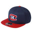 Washed Black Blank Snapback Cap