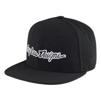 Old English R Navy Snapback Cap