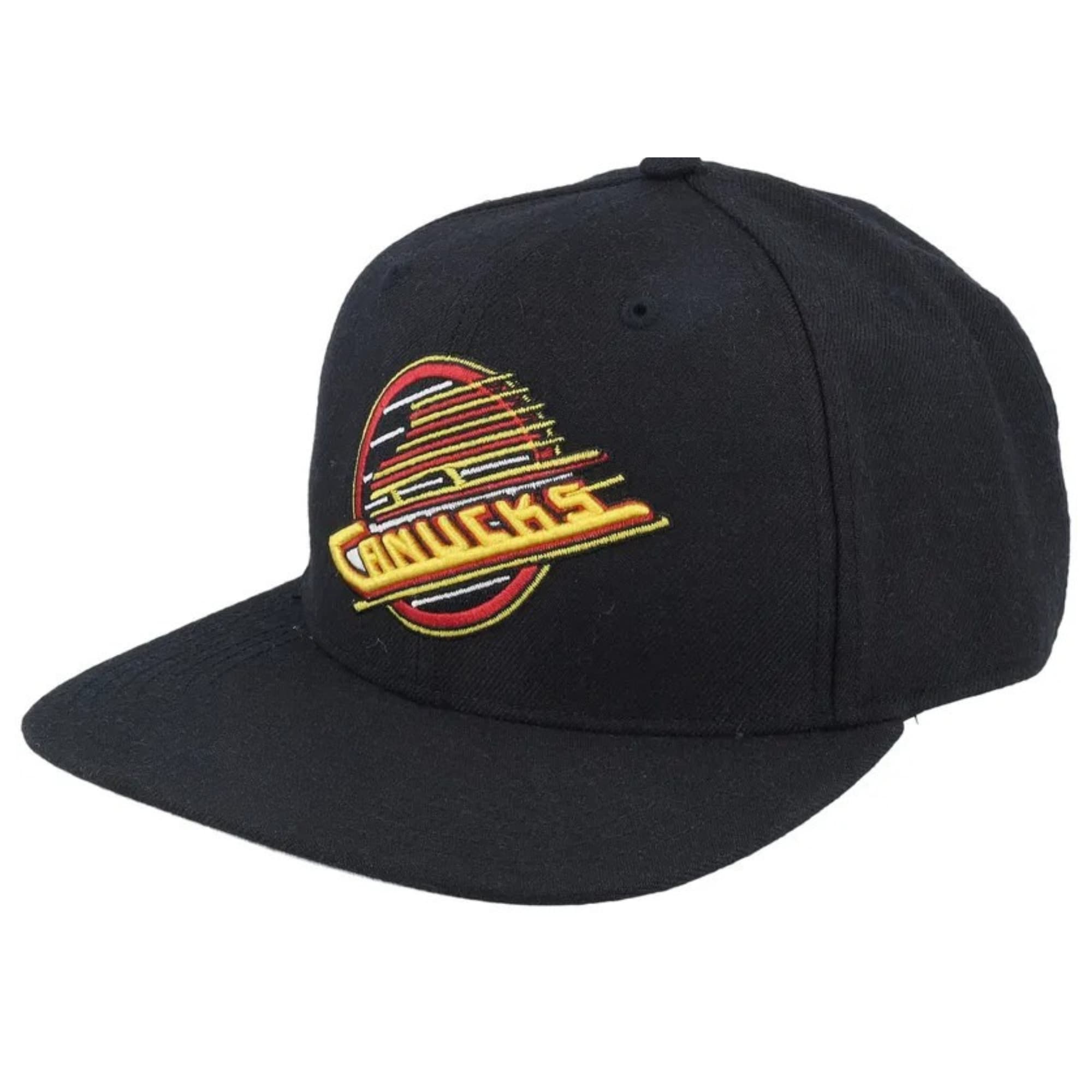 Washed Navy Blank Snapback Cap