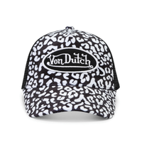 Von Dutch Trucker – Leopard Black / White