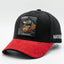 Mamba Snake Black Red Brim Baseball Cap