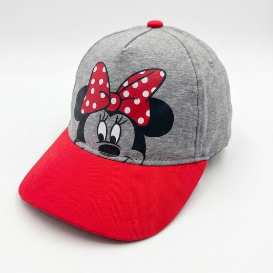 Kids Minnie Mouse Grey and Red Baseball Cap