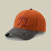 Vintage Heritage "71" Cap – Burnt Orange & Suede Grey Two-Tone Hat