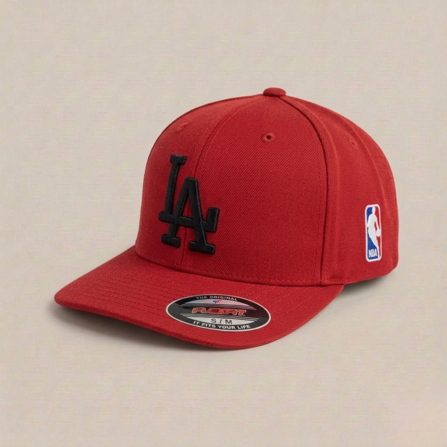 Flexfit Los Angeles Dodgers NBA Edition Cap – Crimson Red