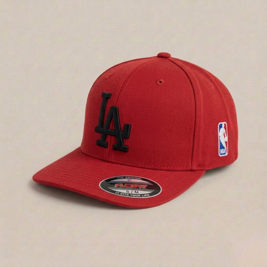 Flexfit Los Angeles Dodgers NBA Edition Cap – Crimson Red