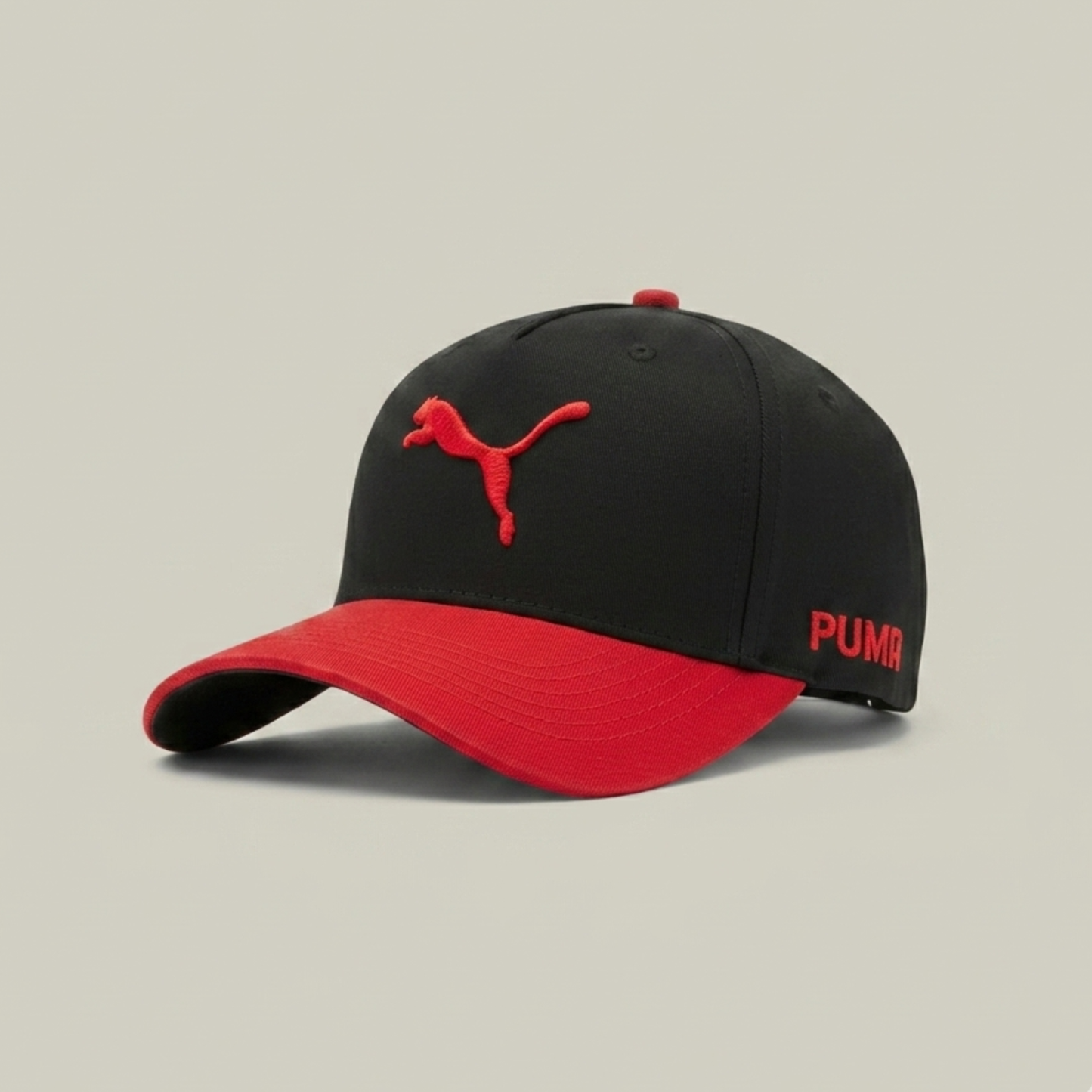 Puma Red & Black Cap